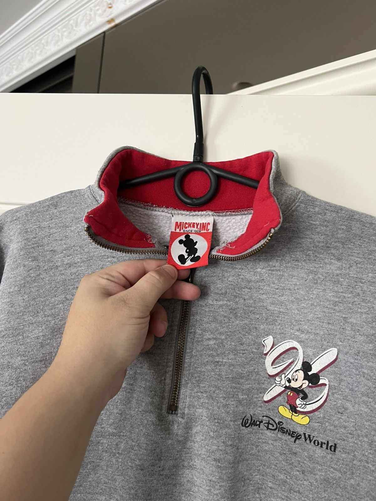 Disney Vintage 90s Disney Mickey Mouse Sweatshirt Made in USA Size US S / EU 44-46 / 1 - 8 Thumbnail
