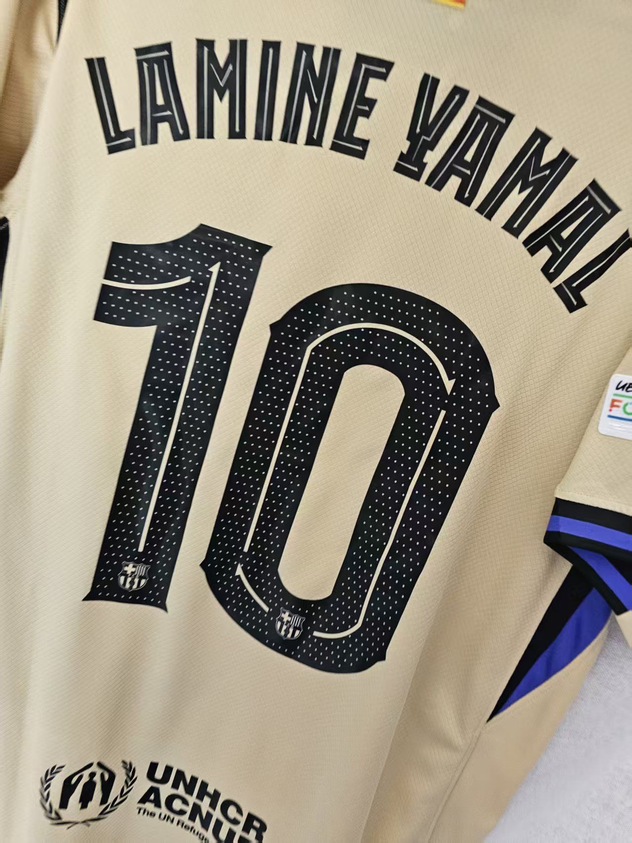 Other 2026 Barcelona #10 Lamine Yamal Jersey Away Size US M / EU 48-50 / 2 - 4 Thumbnail