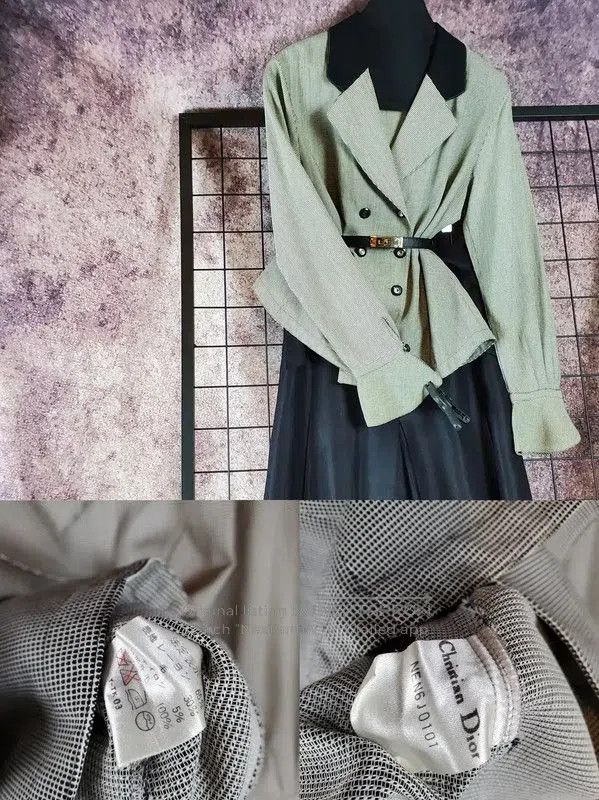 Dior Dior Wool Blend Long Sleeve Top for Women . Size L / US 10 / IT 46 - 3 Thumbnail