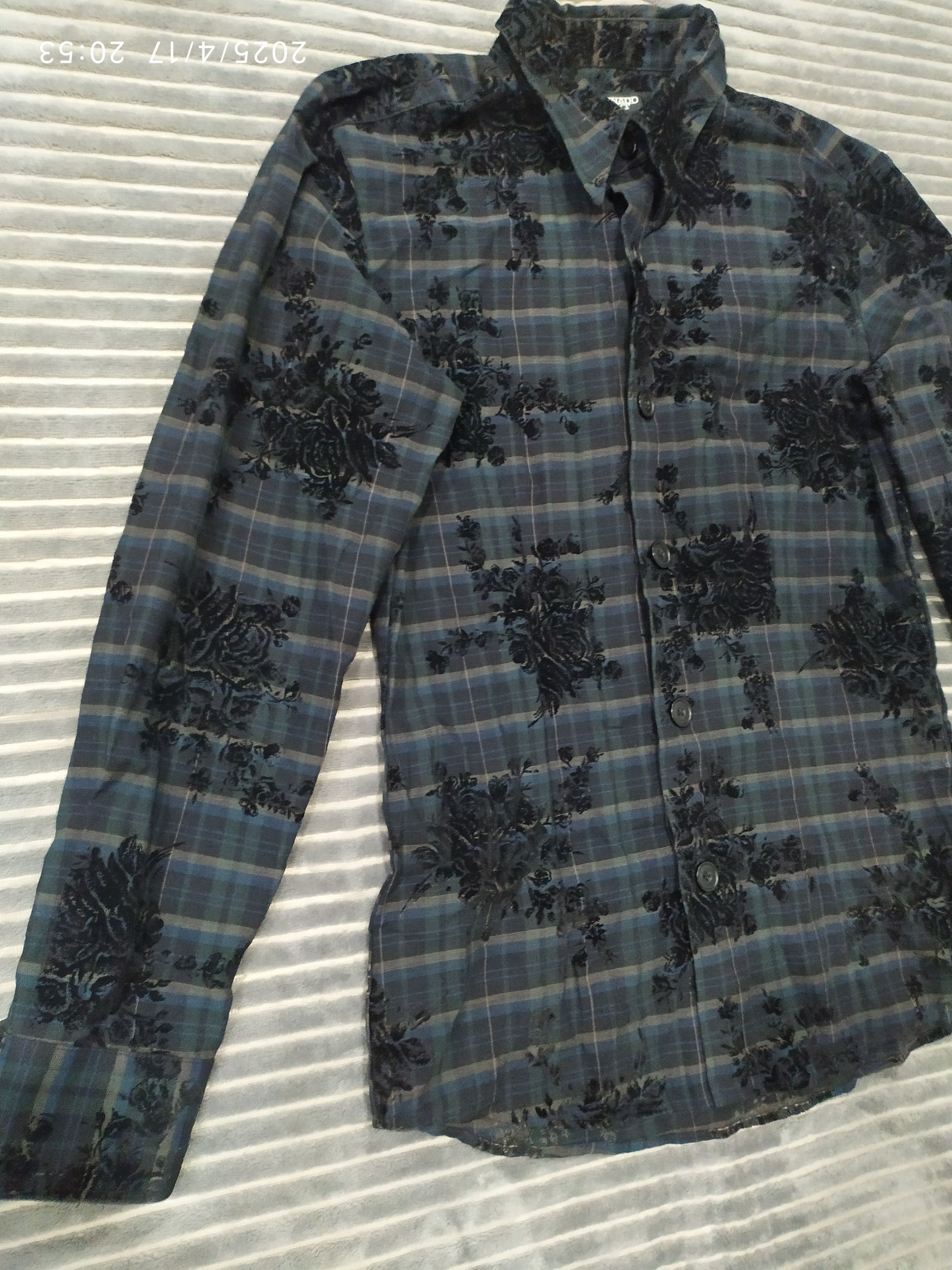 If Six Was Nine × Japanese Brand × Le Grande Bleu (L.G.B.) Tornado Mart Japan floral pattern shirt Size US S / EU 44-46 / 1 - 6 Thumbnail