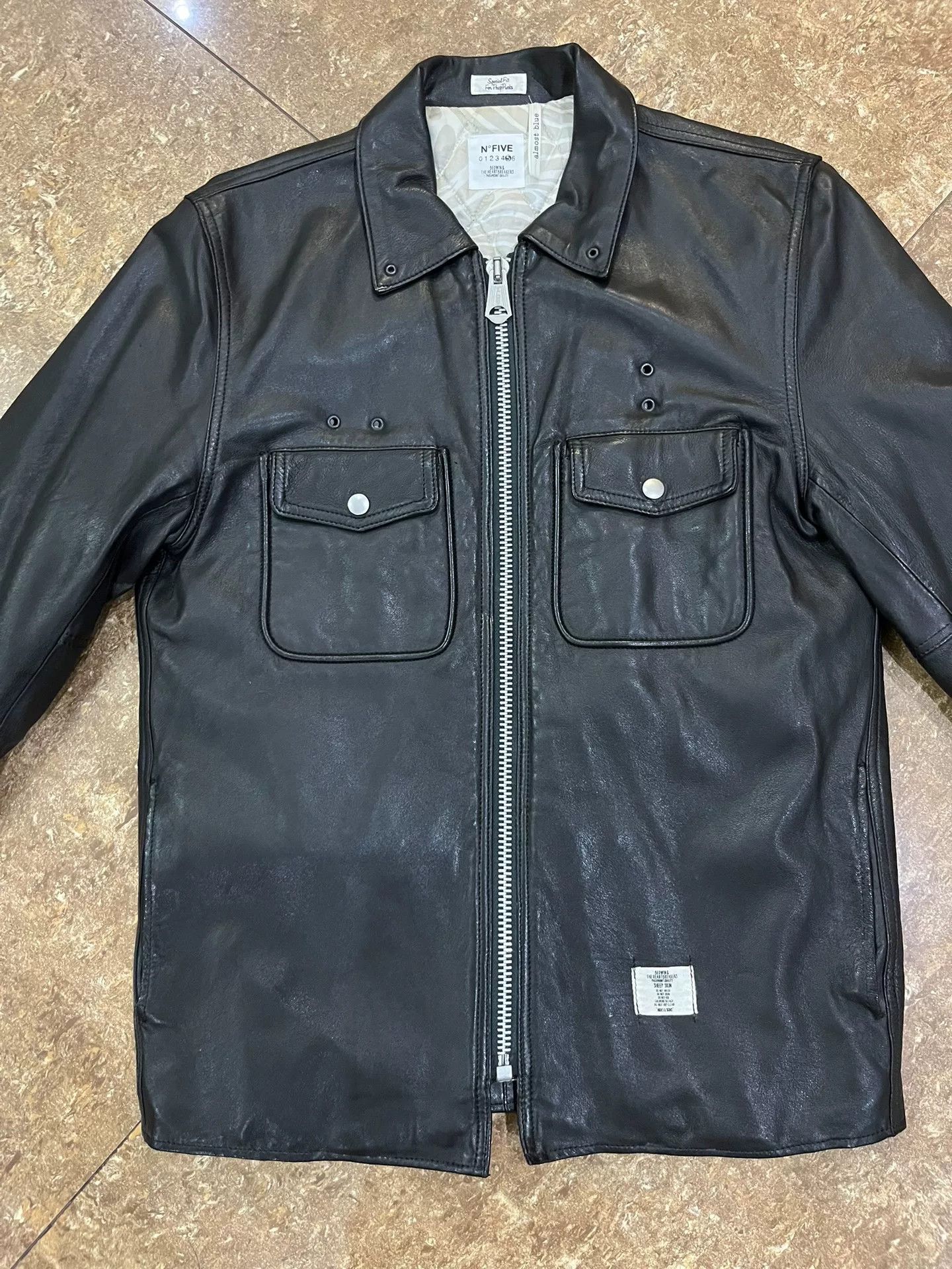 Bedwin & The Heartbreakers Black Leather Jacket by Bedwin & The Heartbreakers Size US XL / EU 56 / 4 - 1 Thumbnail