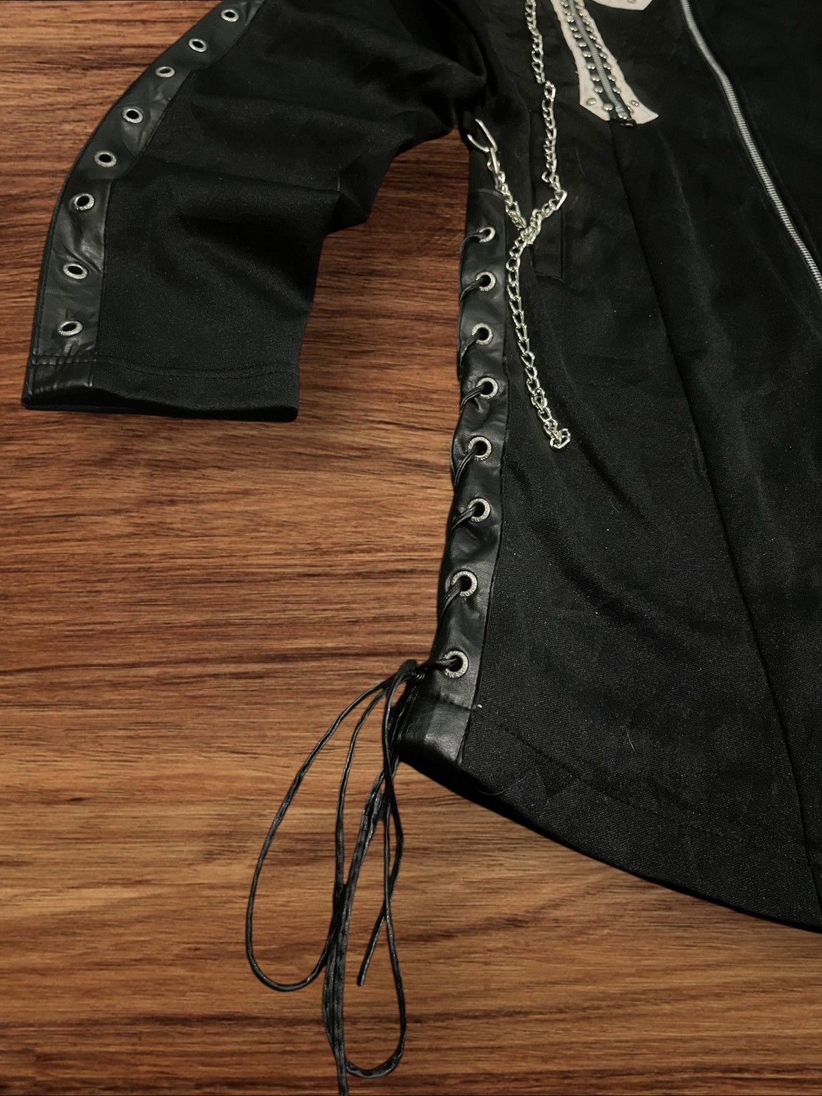 Japanese Brand × Seditionaries Mad Girl Long Black Crosses Gothic Steampunk Dead Soul Coat Size S / US 4 / IT 40 - 6 Thumbnail