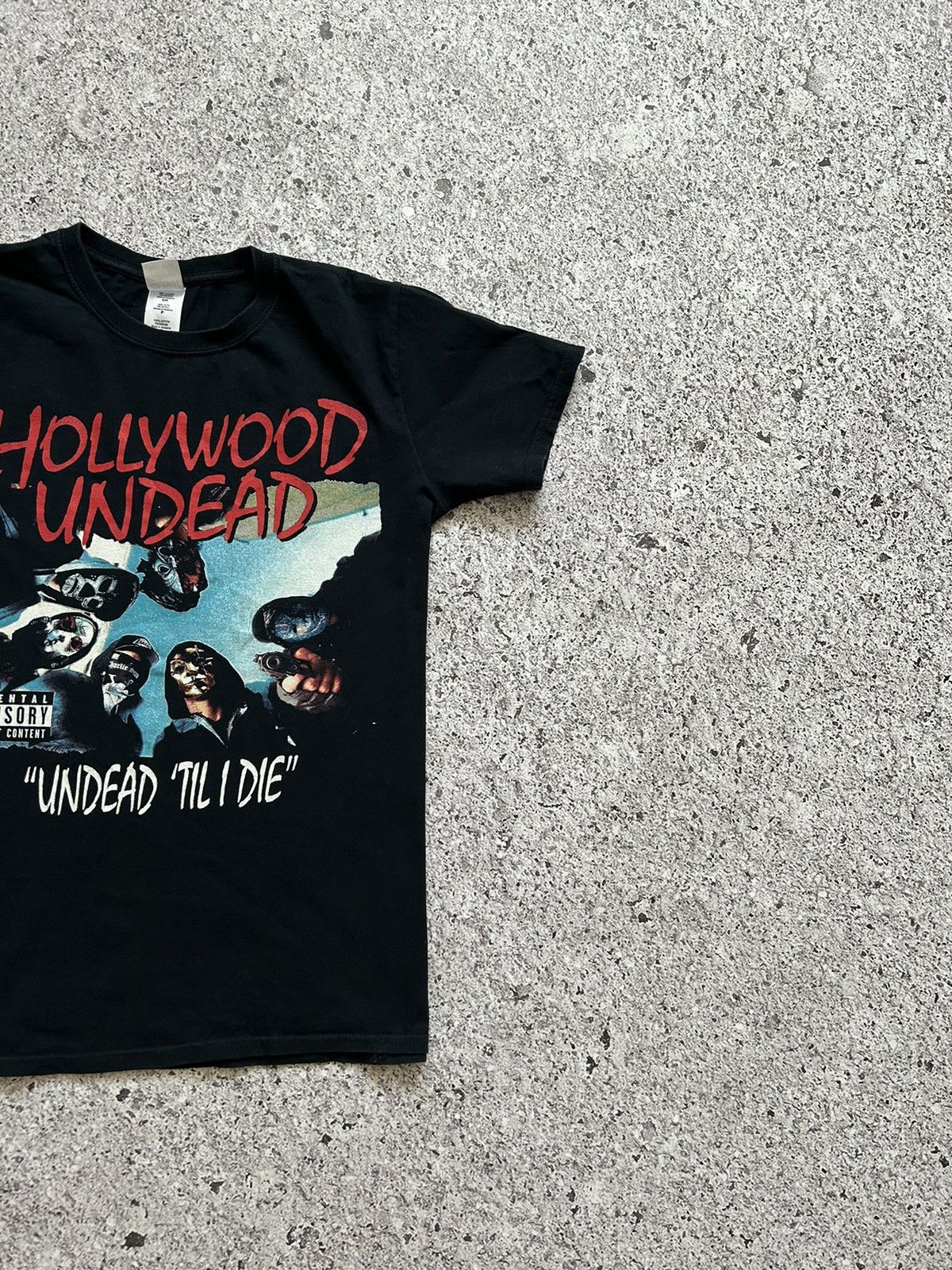 Band Tees × Vintage Vintage Hollywood Undead Undead Till I Die T-Shirt Size US S / EU 44-46 / 1 - 4 Thumbnail