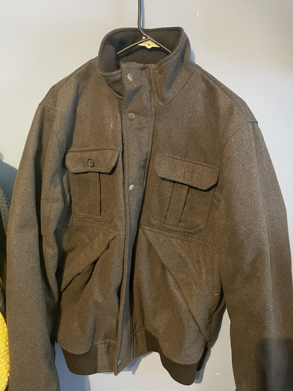 Carbon × Vintage Grey vintage winter coat Size US L / EU 52-54 / 3 - 1 Thumbnail