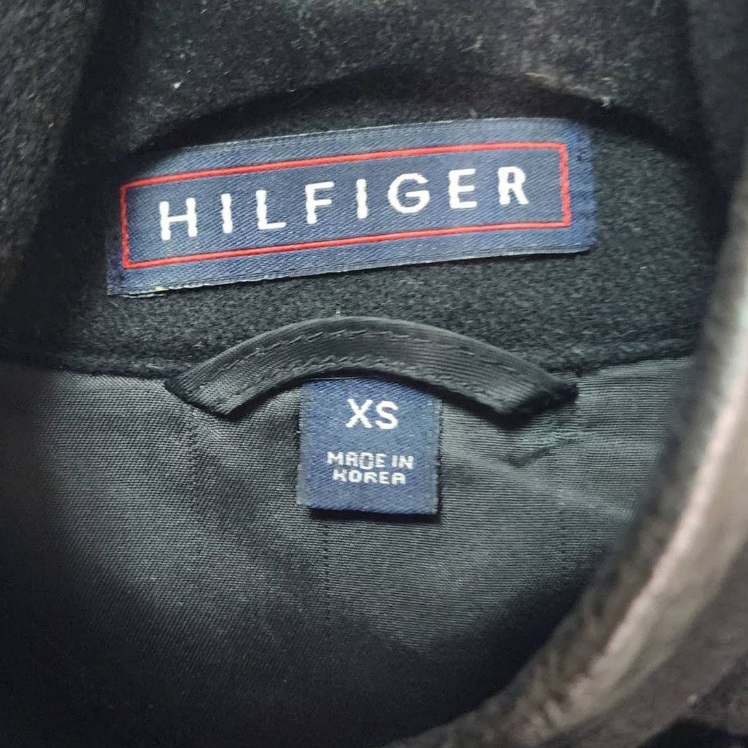 Tommy Hilfiger Vintage Women's Hilfiger Belted Wool Coat size XS Size XS / US 0-2 / IT 36-38 - 3 Thumbnail