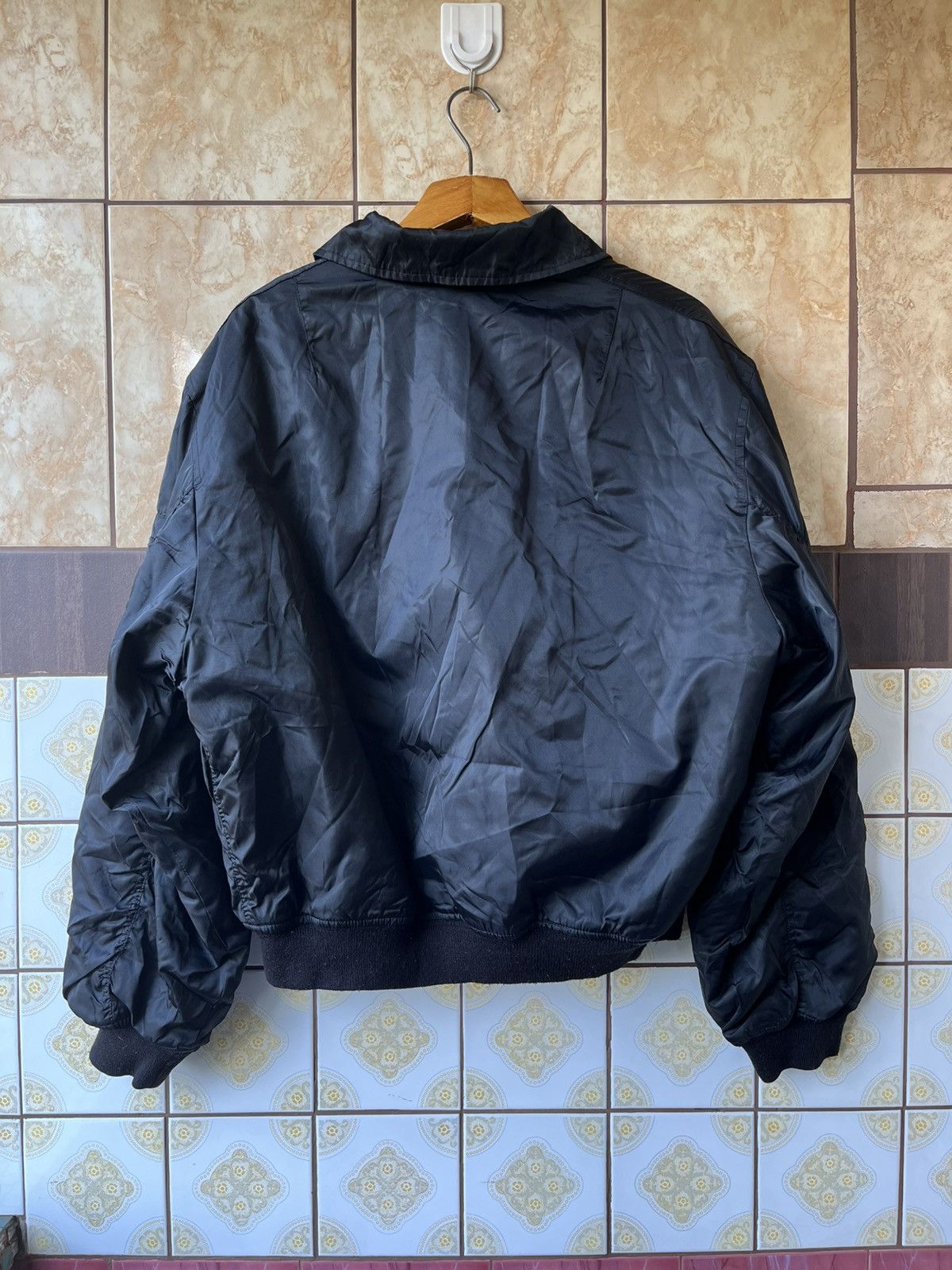 Vintage Vintage Black Flyers MA 2 jacket Size US XL / EU 56 / 4 - 2 Thumbnail