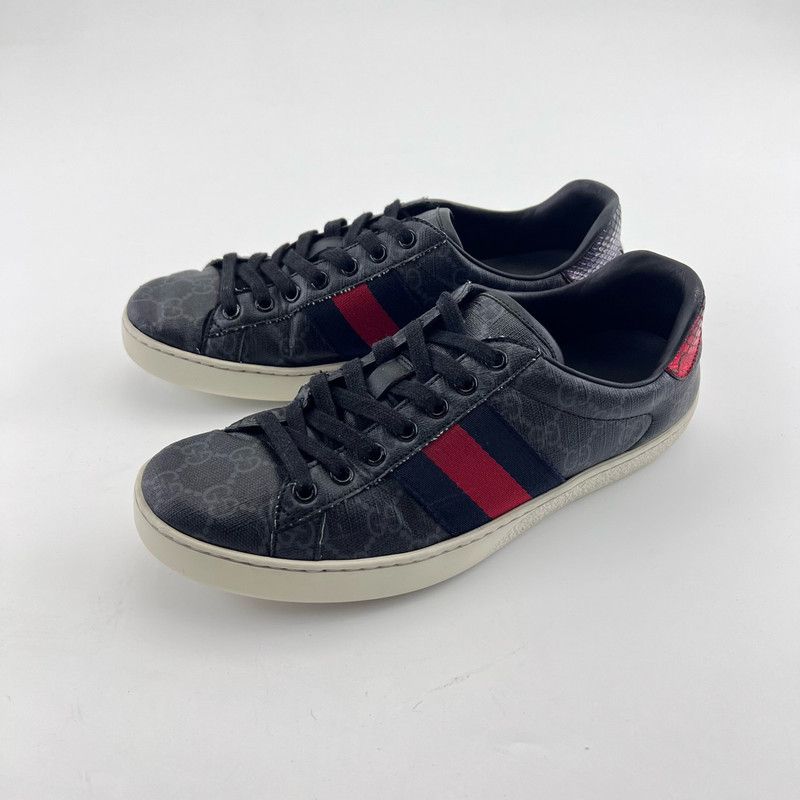 Gucci Gucci ACE GG Supreme Fashion Sneakers for Men Size US 7.5 / EU 40-41 - 1 Thumbnail
