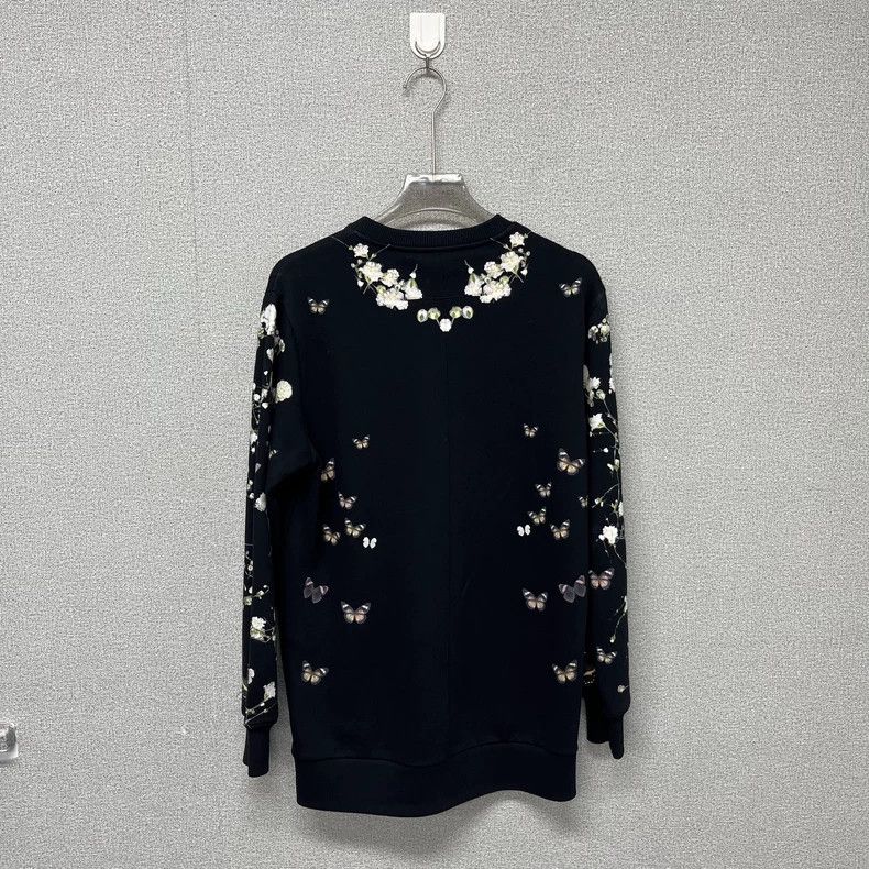 Givenchy Givenchy Black floral Virgin Mary sweater X Size US XS / EU 42 / 0 - 2 Thumbnail