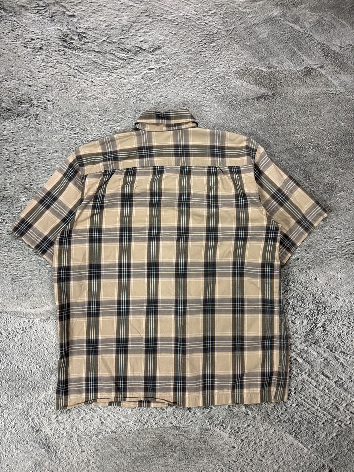 Kapital Kapital button up shirt vintage beige checkered Size US XL / EU 56 / 4 - 6 Thumbnail