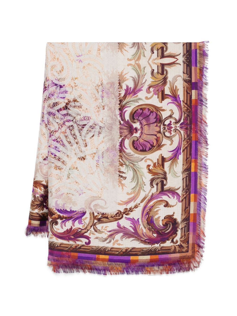 PRINTED SILK STOLE