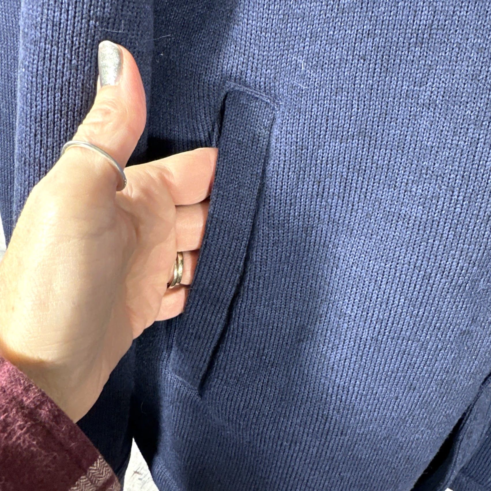 Peter Millar Peter Millar Shirt Jacket Navy Blue Ribbed L Regular Steady Teton MF22K62 Mens Size US L / EU 52-54 / 3 - 3 Thumbnail