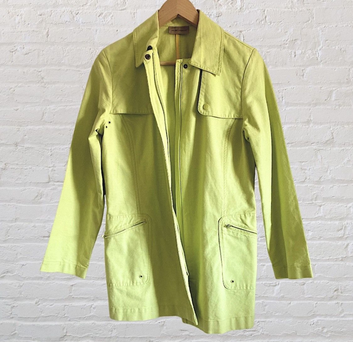 Other LIME GREEN ZIPPER BUTTON UP JACKET WITH POCKETS Size M / US 6-8 / IT 42-44 - 1 Thumbnail