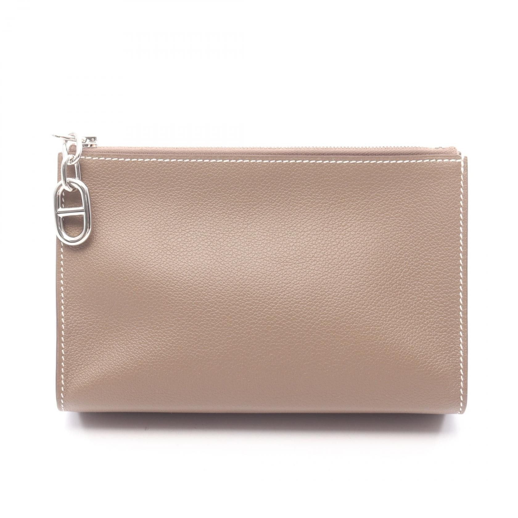 Hermes Hermes Hermes Zip Ango PM Evercolor Leather Pouch Leather Other Stamp K (2025) DUTY FREE for USA Size ONE SIZE - 1 Thumbnail