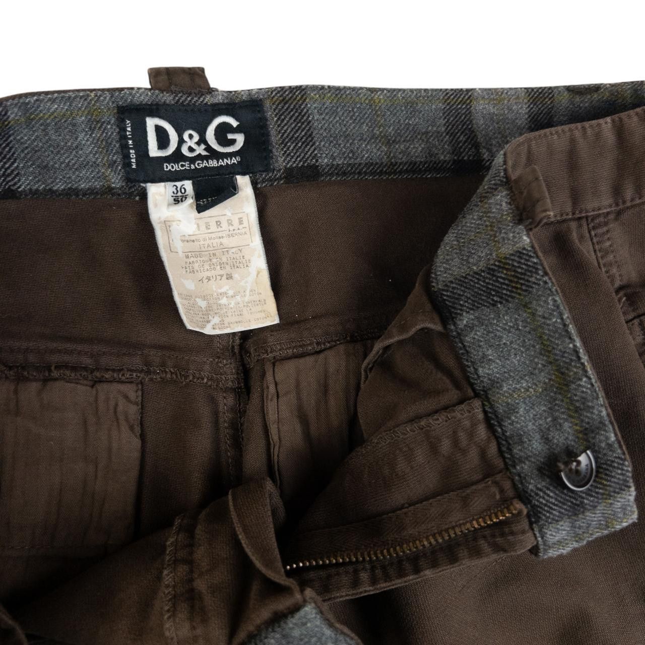 Dolce & Gabbana Vintage Dolce & Gabbana Button Detail Trousers Size W35 Size US 35 - 7 Thumbnail