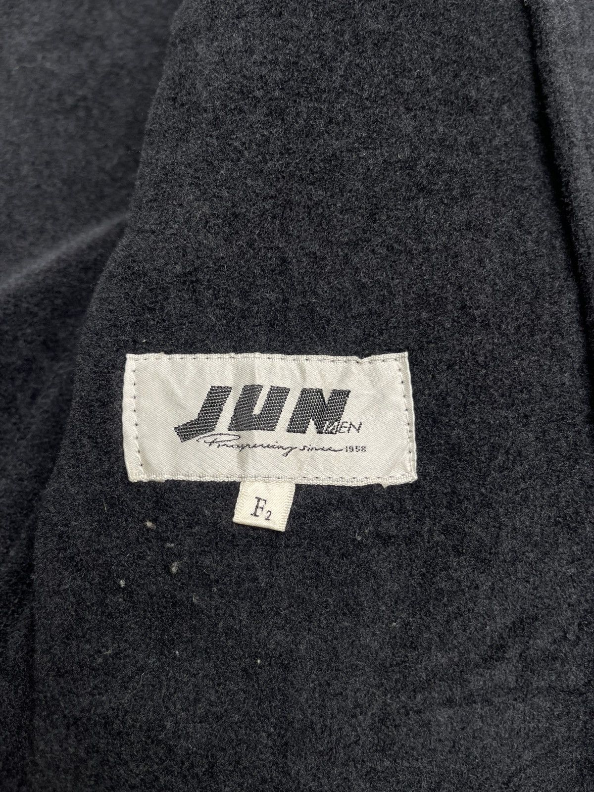 JUN MEN Jun Men Wool Duffle Coat With Patch Fastened Toggle Closure Size US M / EU 48-50 / 2 - 3 Thumbnail