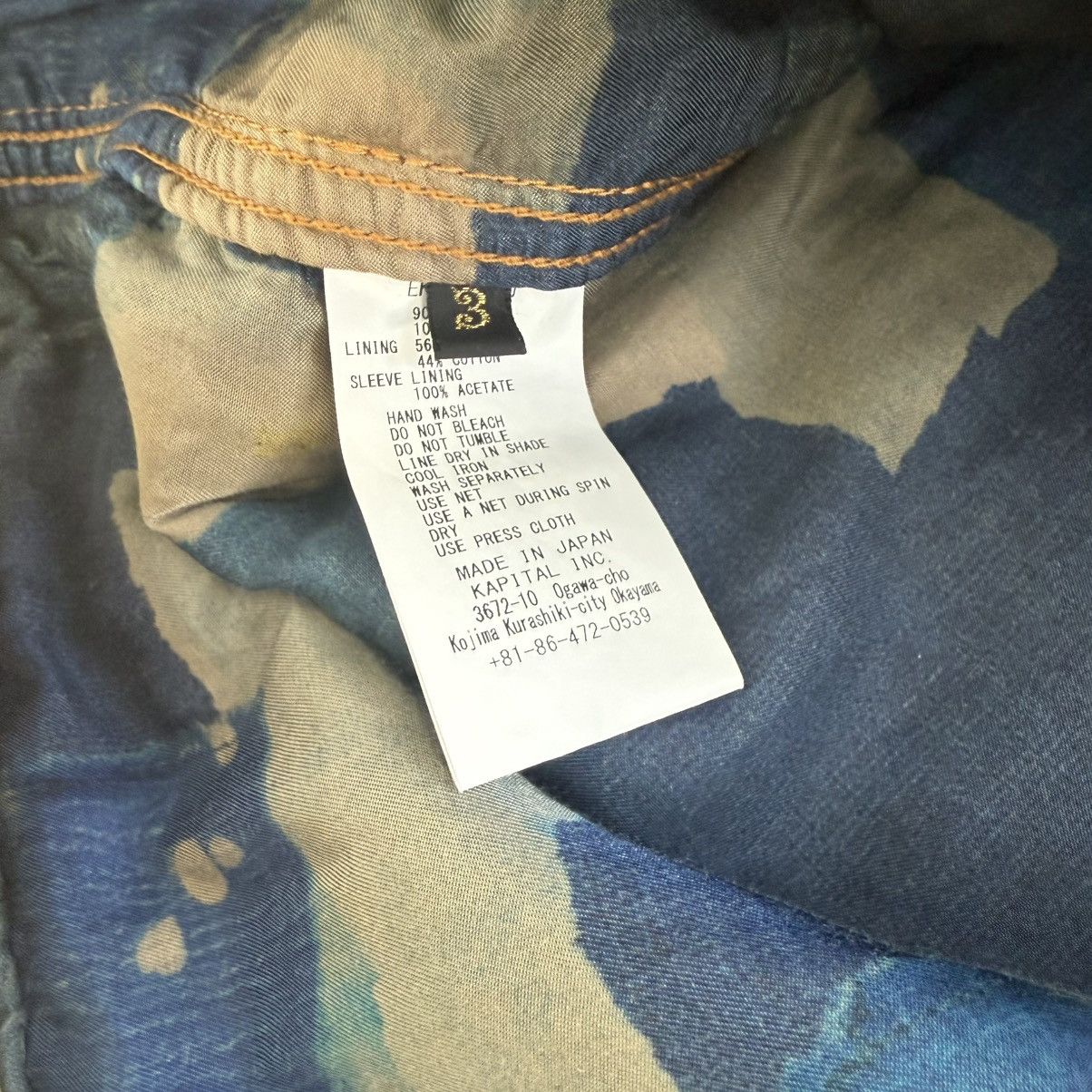 Kapital Kapital Boro Patchwork Denim Jacket Size 3 2024 Size US L / EU 52-54 / 3 - 3 Thumbnail