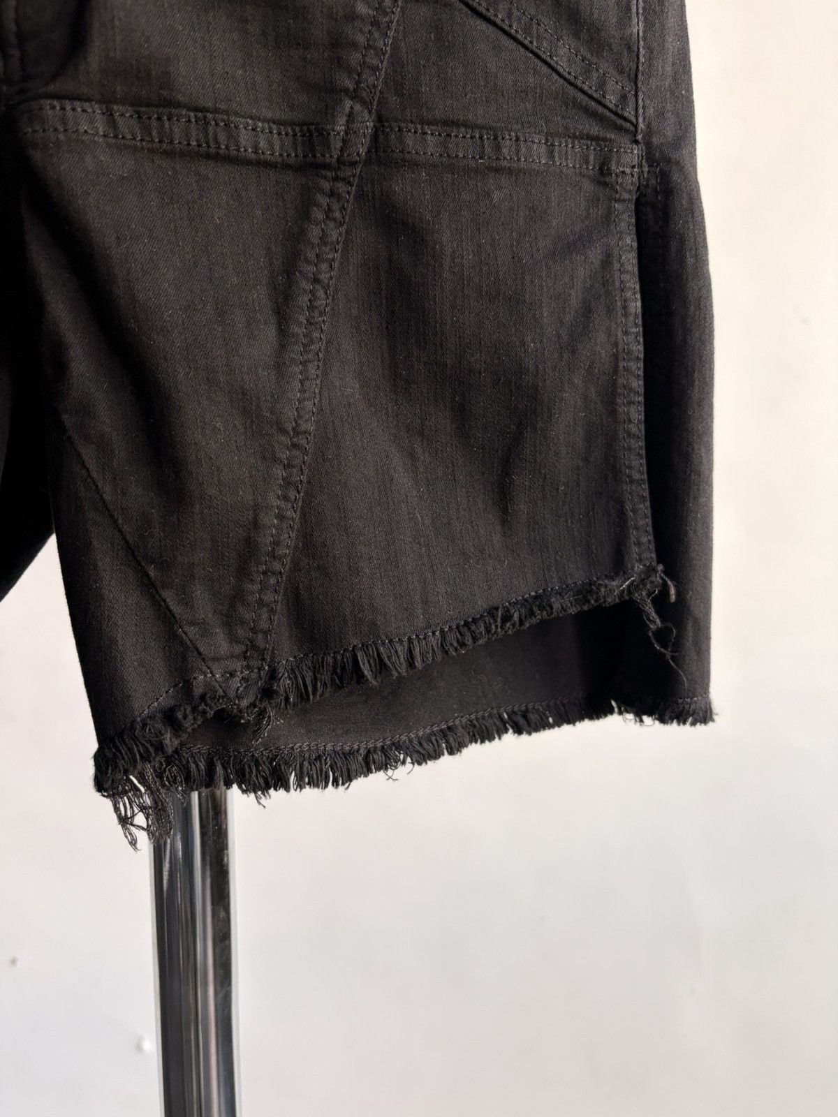 Rick Owens Rick Owens pentagram denim Shorts black Size US 29 - 3 Thumbnail