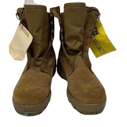 Belleville Belleville Mens 901 Tan Combat Boots Size 12R Made In USA Du Size US 12 / EU 45 - 5 Thumbnail