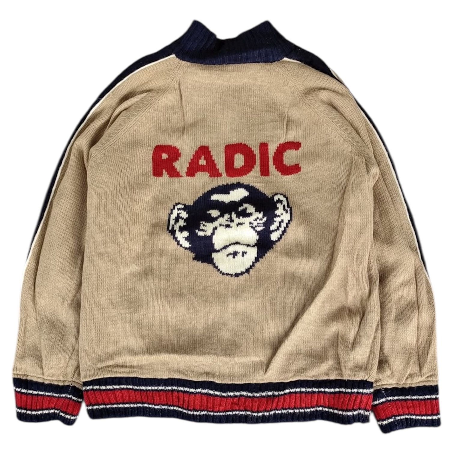 Japanese Brand 2000s Archival Radic Monkey Hybrid Reversible Jacket y2k Size US M / EU 48-50 / 2 - 1 Thumbnail