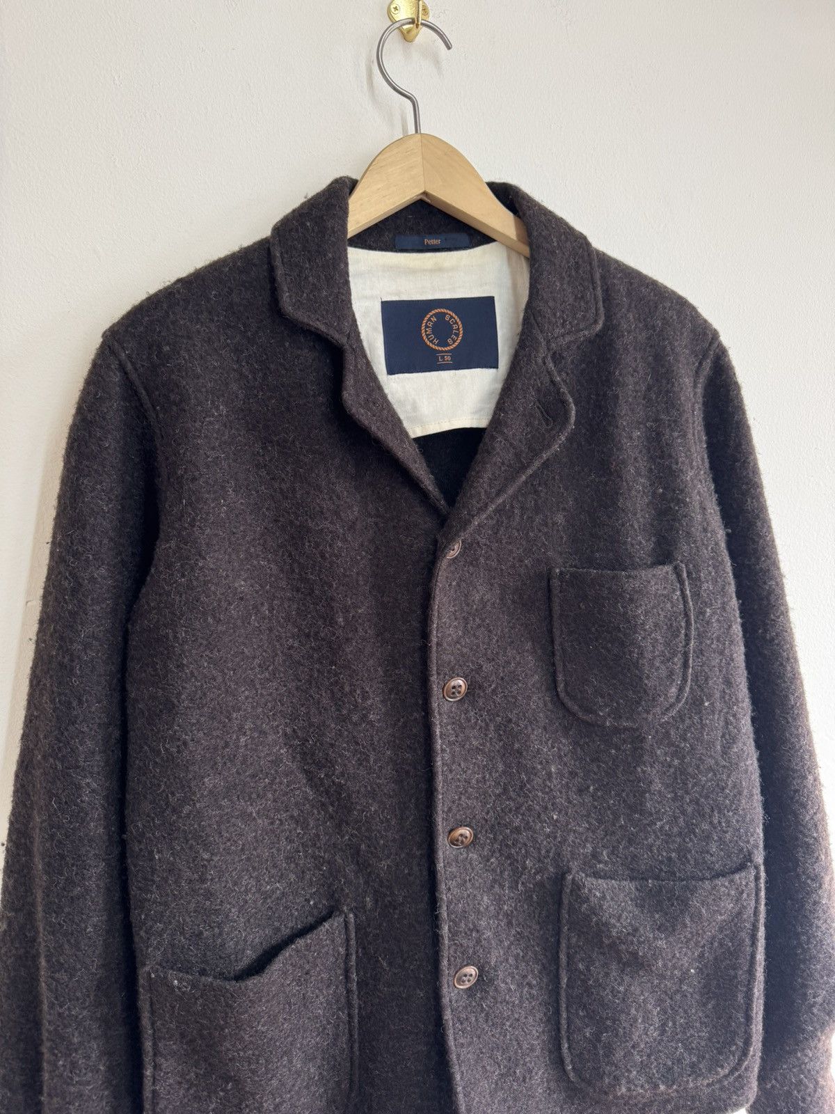 Human Scales Human Scales Wool Blend Work Jacket – Size L Size US L / EU 52-54 / 3 - 2 Thumbnail