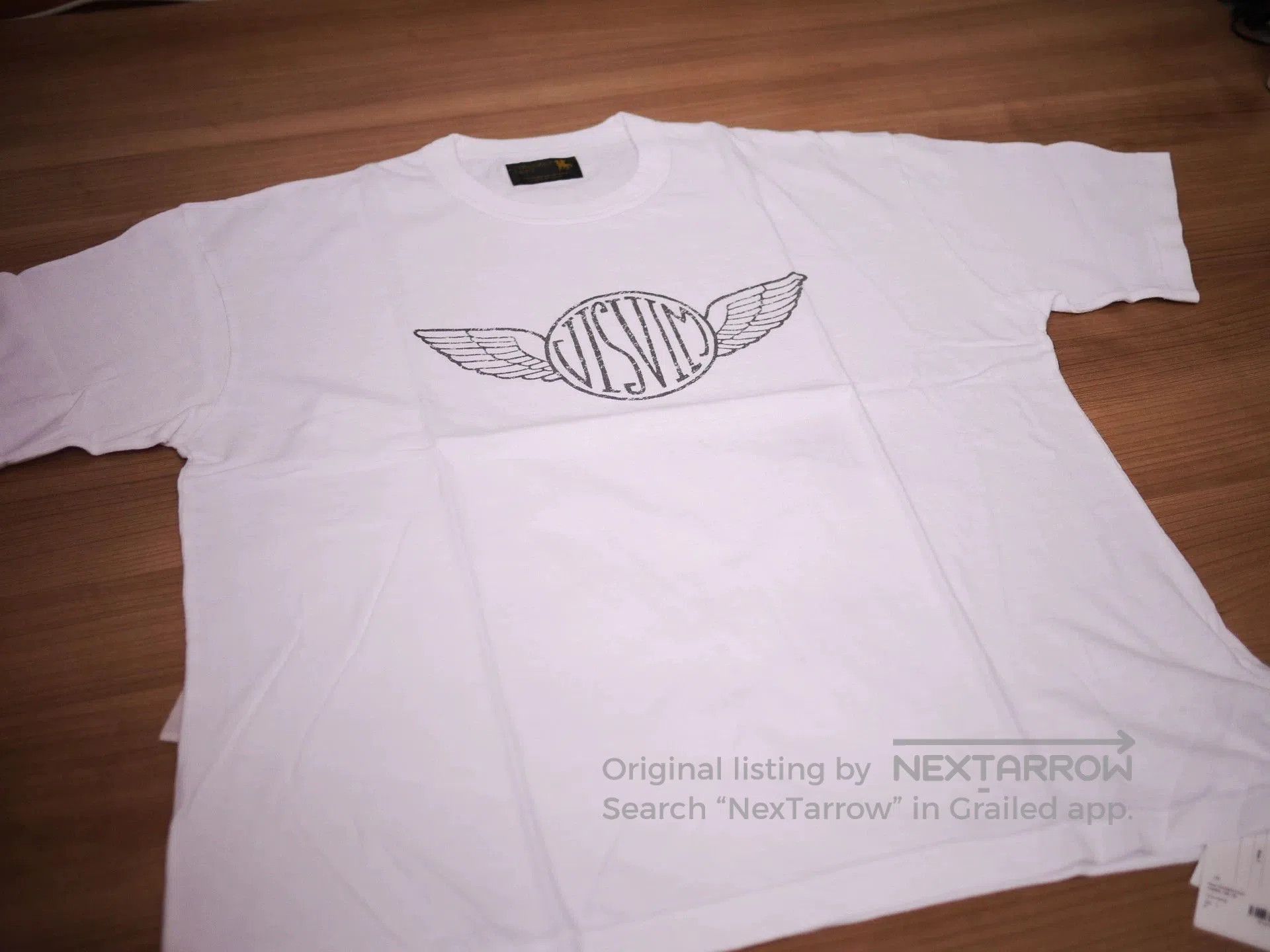 Visvim White Short Sleeve Graphic T-Shirt. Size US L / EU 52-54 / 3 - 2 Thumbnail