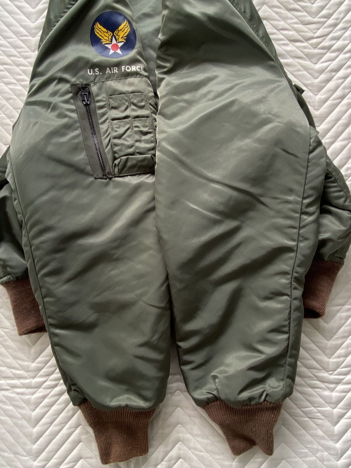 I. Spiewak And Sons Type MA-1 Flight Jacket By I Spiewak & Son Size US L / EU 52-54 / 3 - 9 Thumbnail