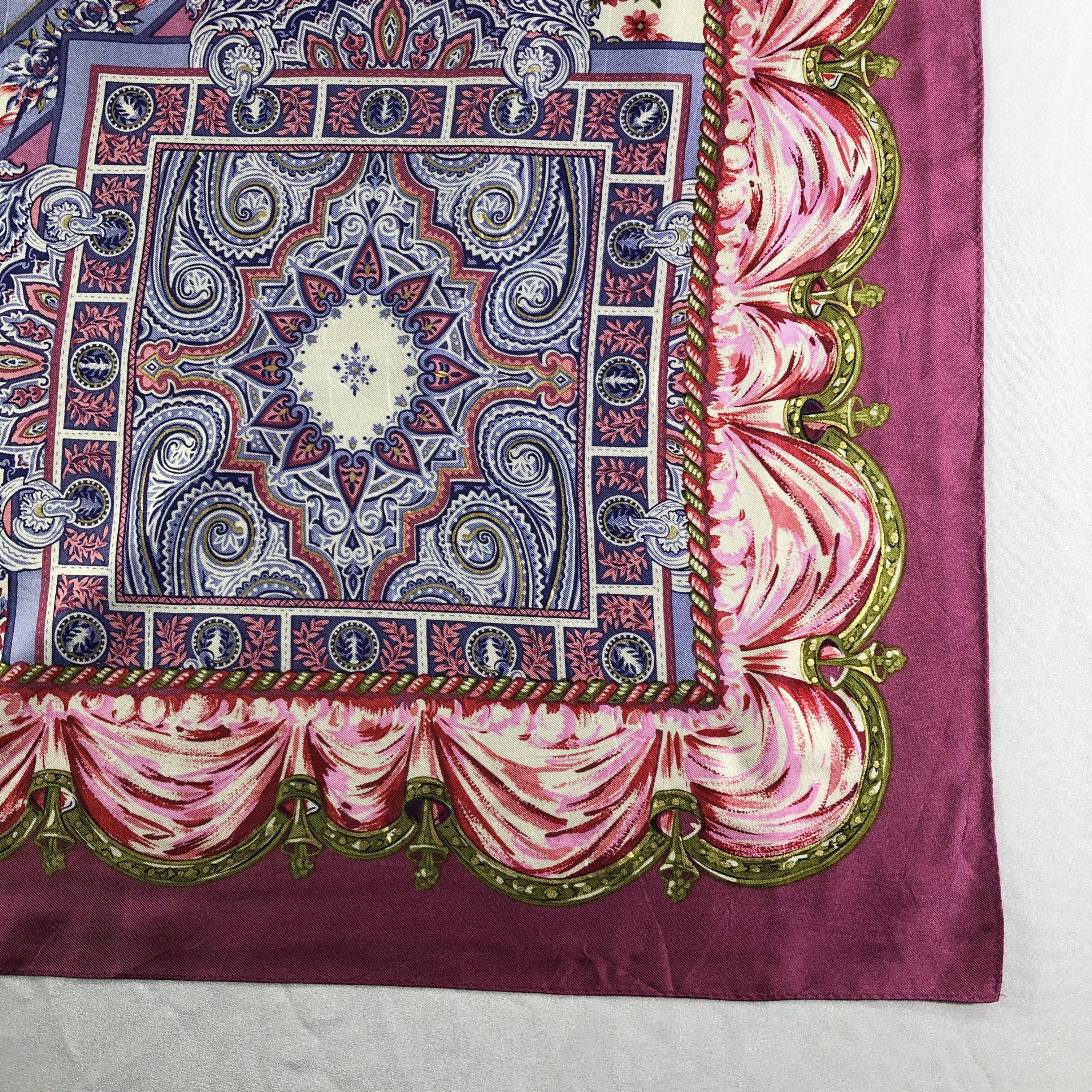 Vintage Vintage Silk Scarf Size ONE SIZE - 3 Thumbnail