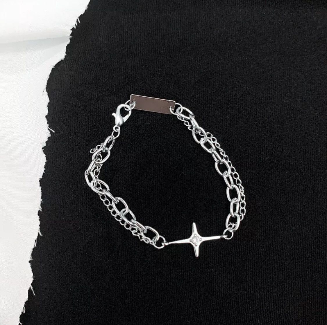 Jewelry Silver star bracelet Size ONE SIZE - 4 Thumbnail