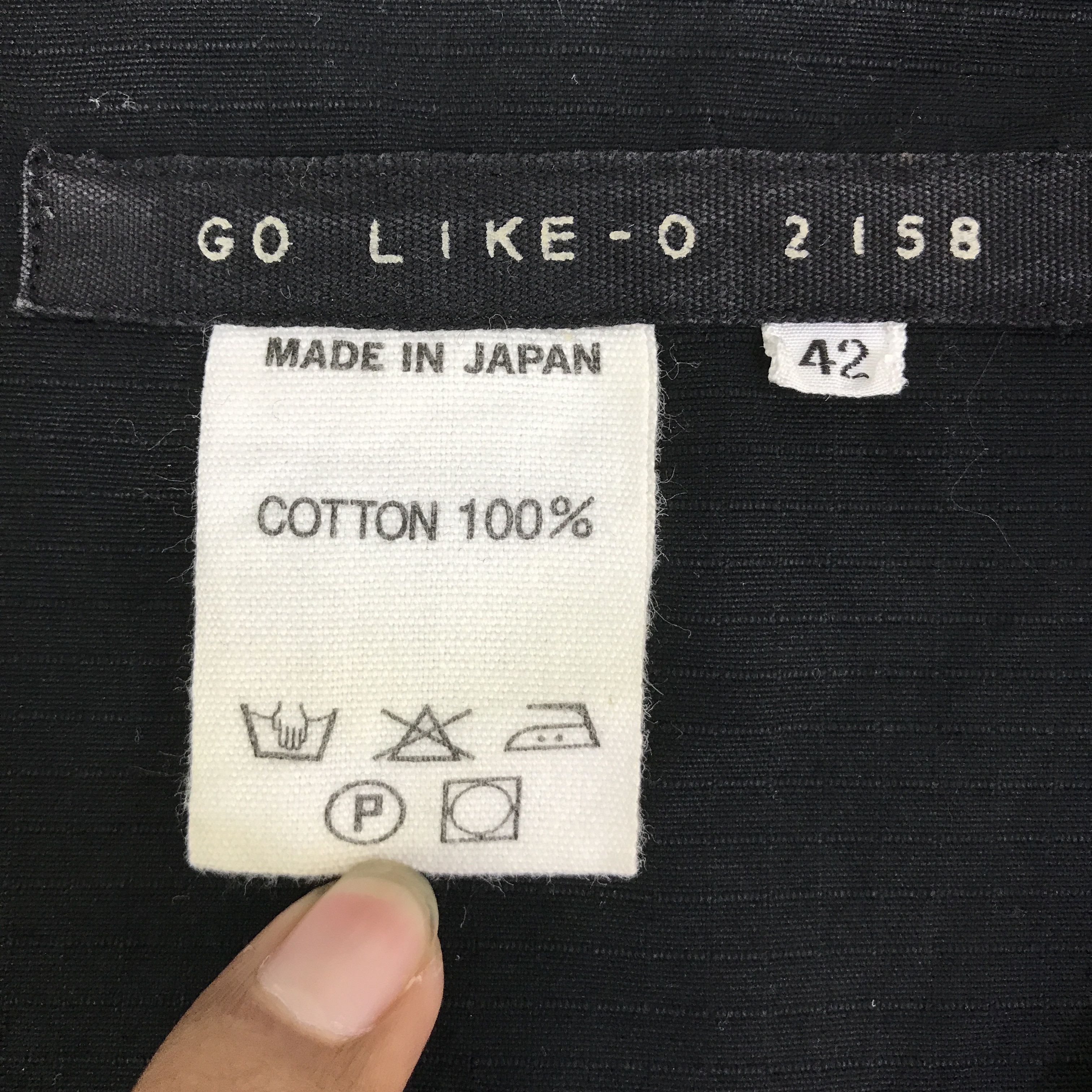 Japanese Brand GO LIKE-O JAPAN HALF ZIP JACKET K104B10 Size US M / EU 48-50 / 2 - 10 Thumbnail