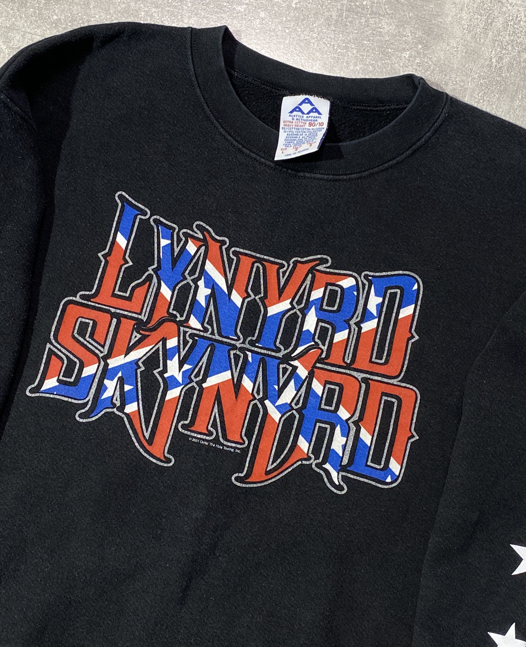 Band Tees Vintage 2001 Lynyrd Skynyrd Outta The Hole Crewneck Size US M / EU 48-50 / 2 - 5 Thumbnail