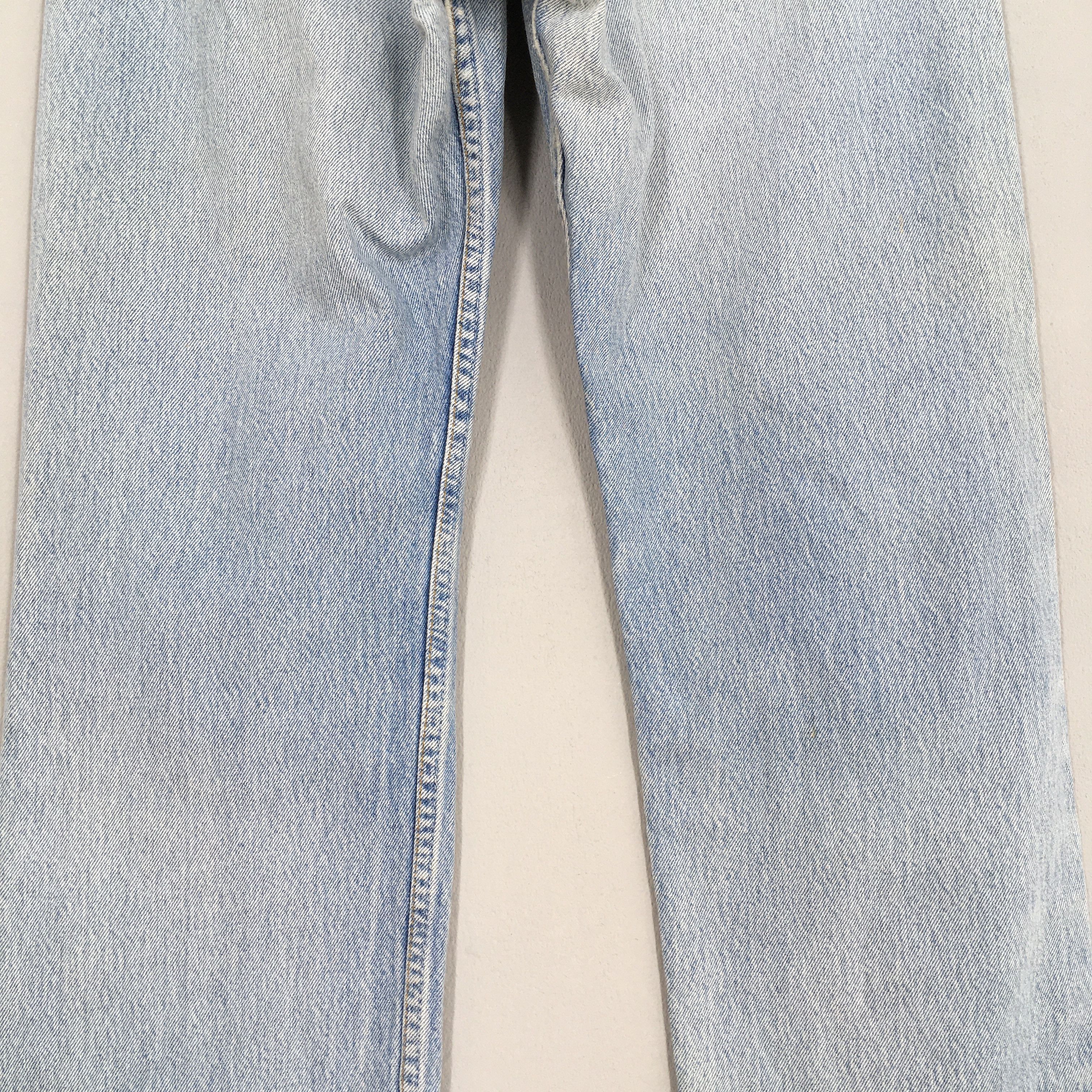 Size 31x29.5 Vintage 80s Levi's 501 Light Wash Jeans