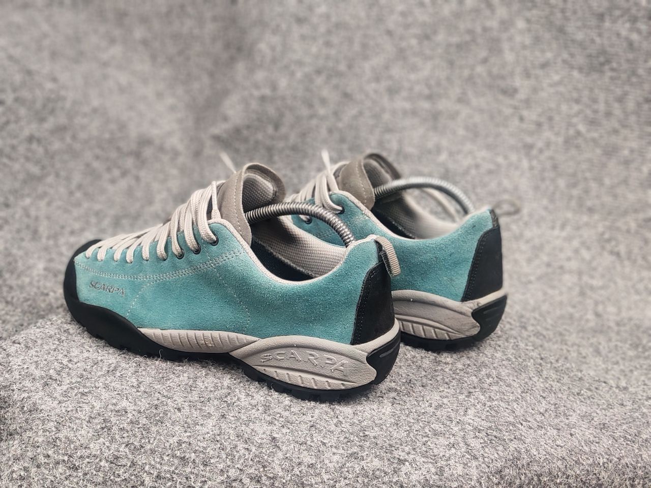Vibram Scarpa Mojito gore-tex Sneaker Suede Leather Hiking Shoes Size US 6.5 / EU 39-40 - 13 Thumbnail
