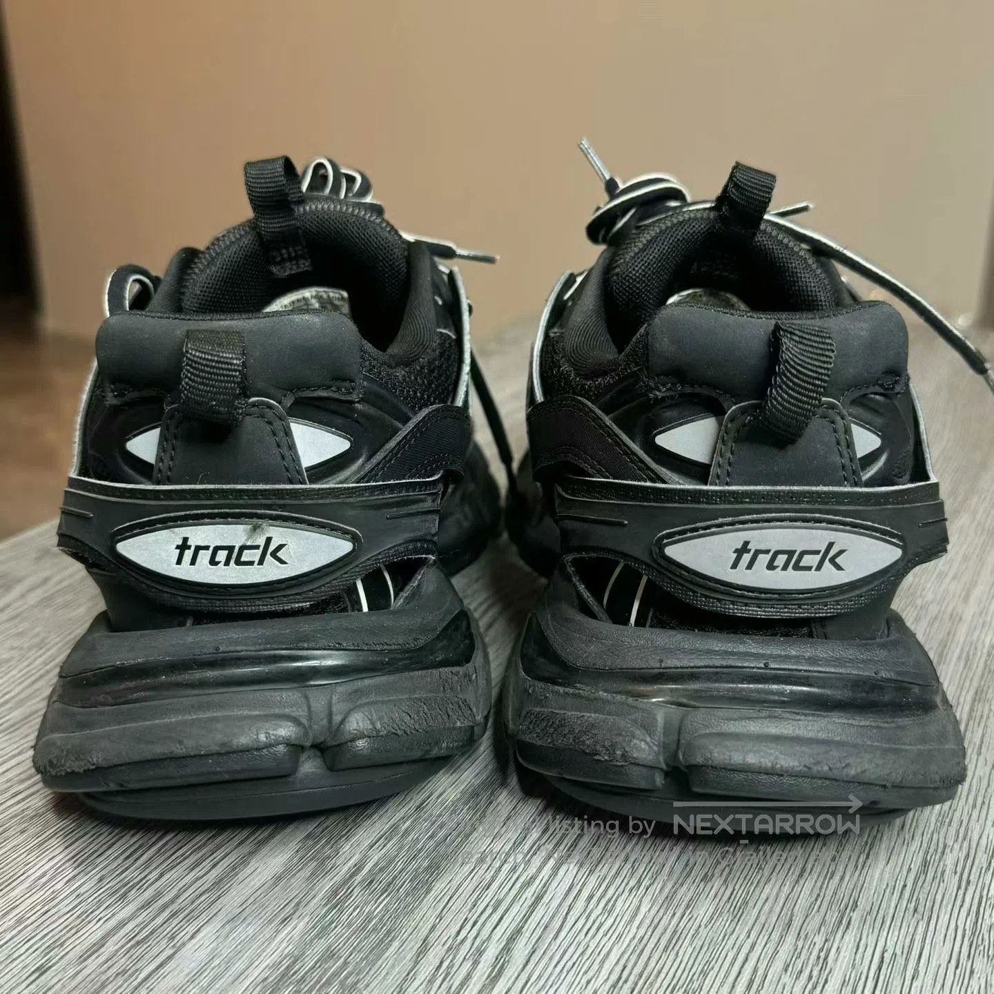 Balenciaga balenciaga track 1.0 black sneakers size 41. Size US 8.5 / EU 41-42 - 4 Thumbnail