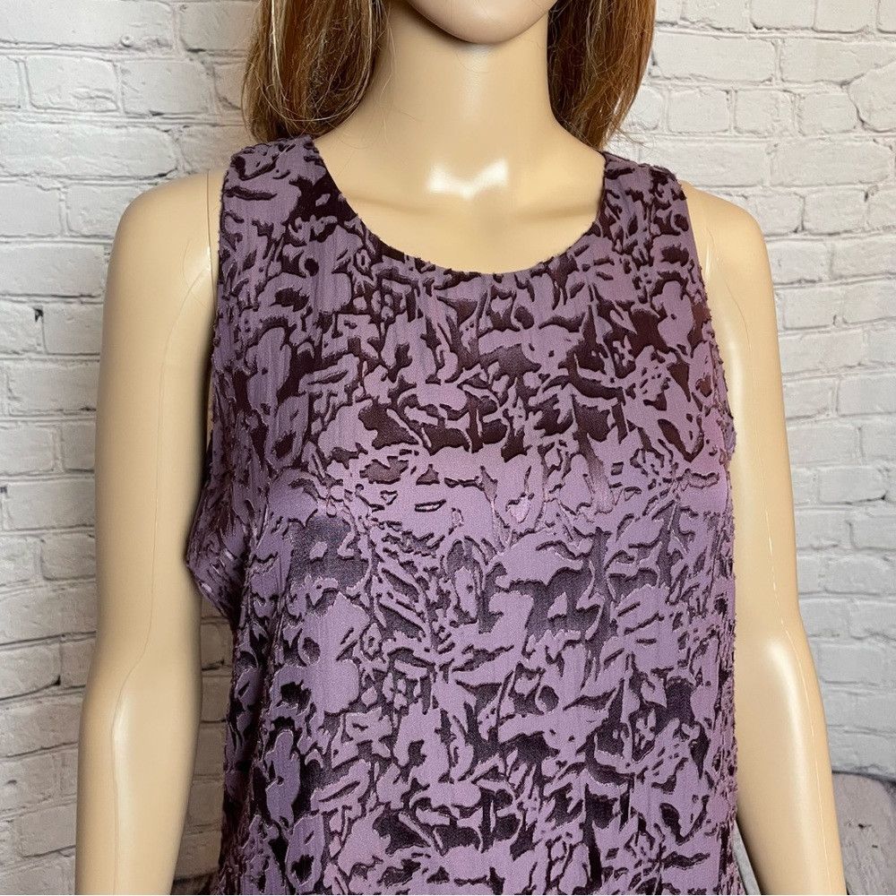 Other New E3 by Etcetera Seraphim Viscose Silk Blend Violet Layer Size XS / US 0-2 / IT 36-38 - 2 Thumbnail