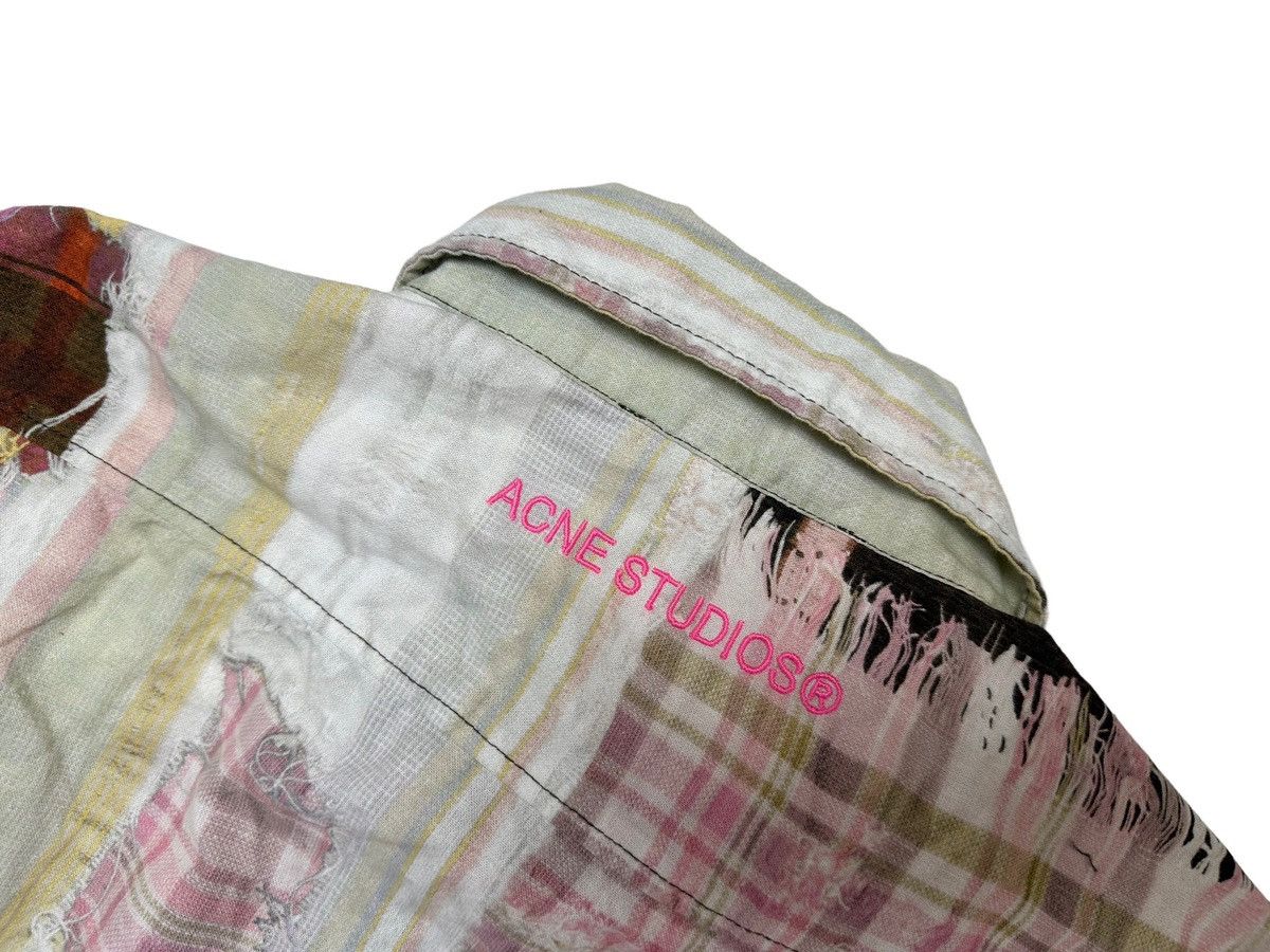 Acne Studios Acne Studios Setar Towel Print Check Shirt Size US M / EU 48-50 / 2 - 4 Thumbnail