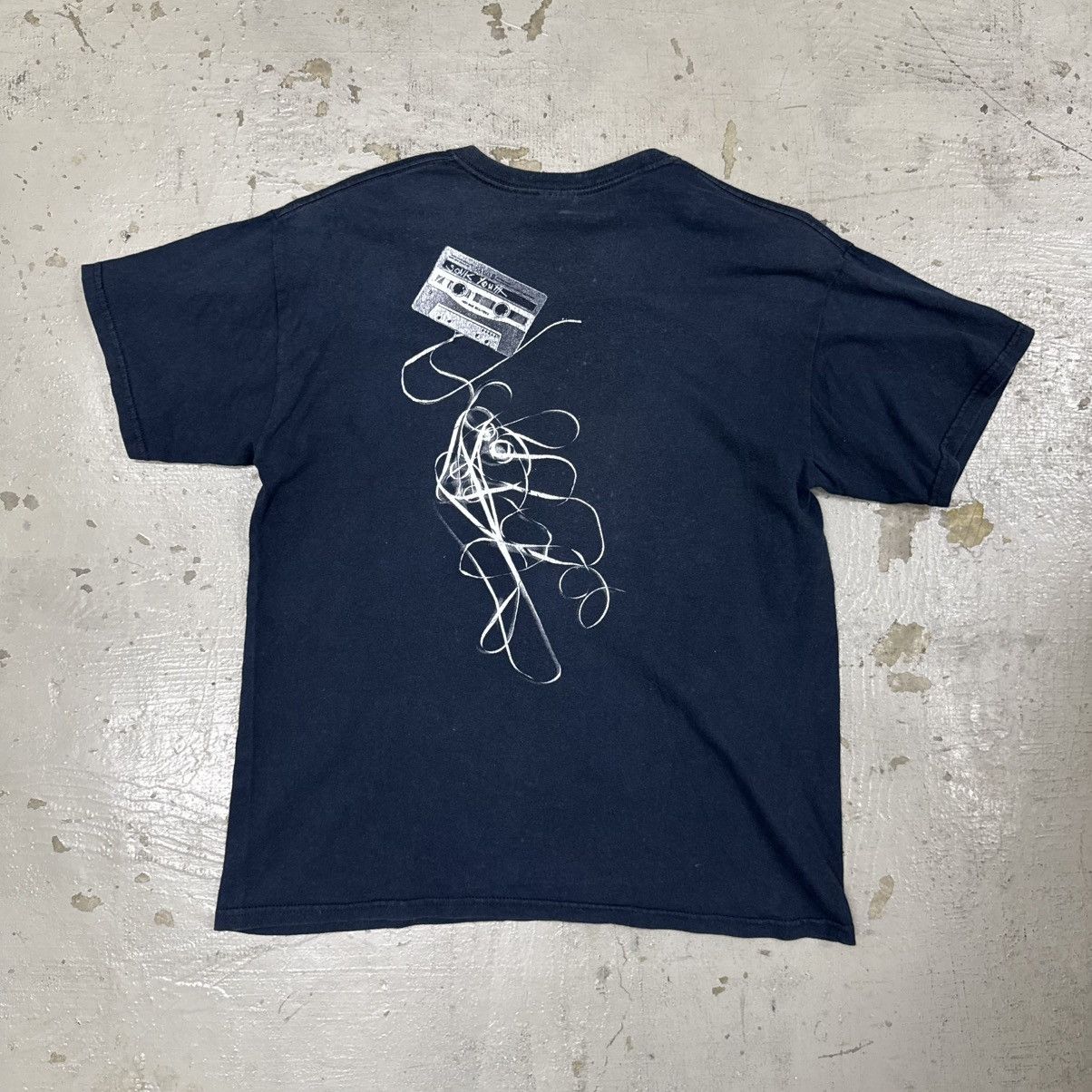 Band Tees Vintage 00’s Sonic Youth Cassette Skull T-Shirt Size US M / EU 48-50 / 2 - 2 Thumbnail
