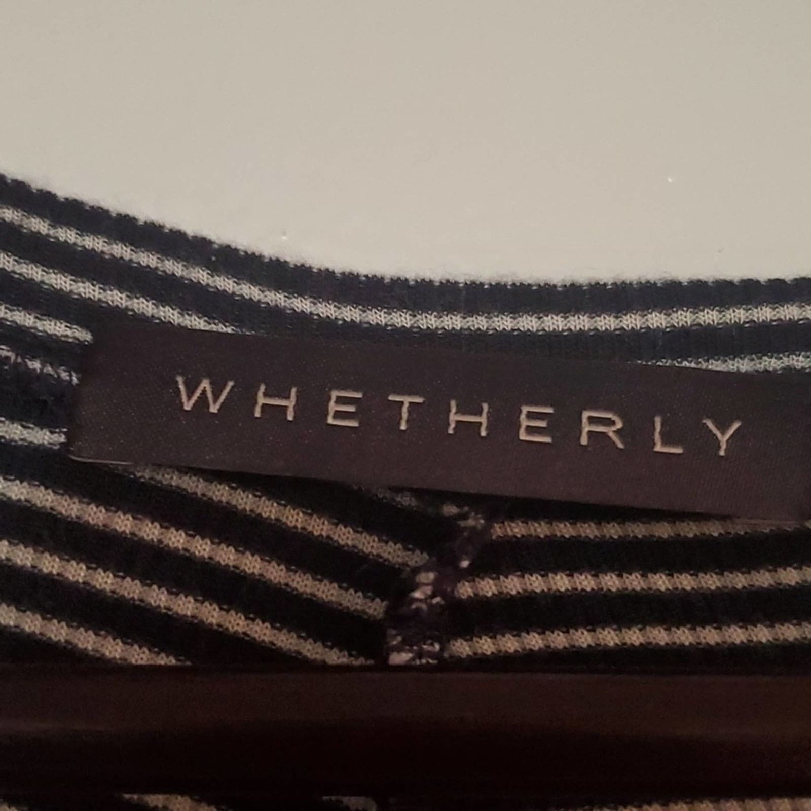 Splendid Whetherly size S striped v-neck tee Size S / US 4 / IT 40 - 2 Thumbnail