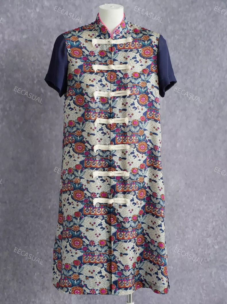Comme des Garcons Comme Des Garcons Chinese buttoned print dress Size S / US 4 / IT 40 - 4 Thumbnail