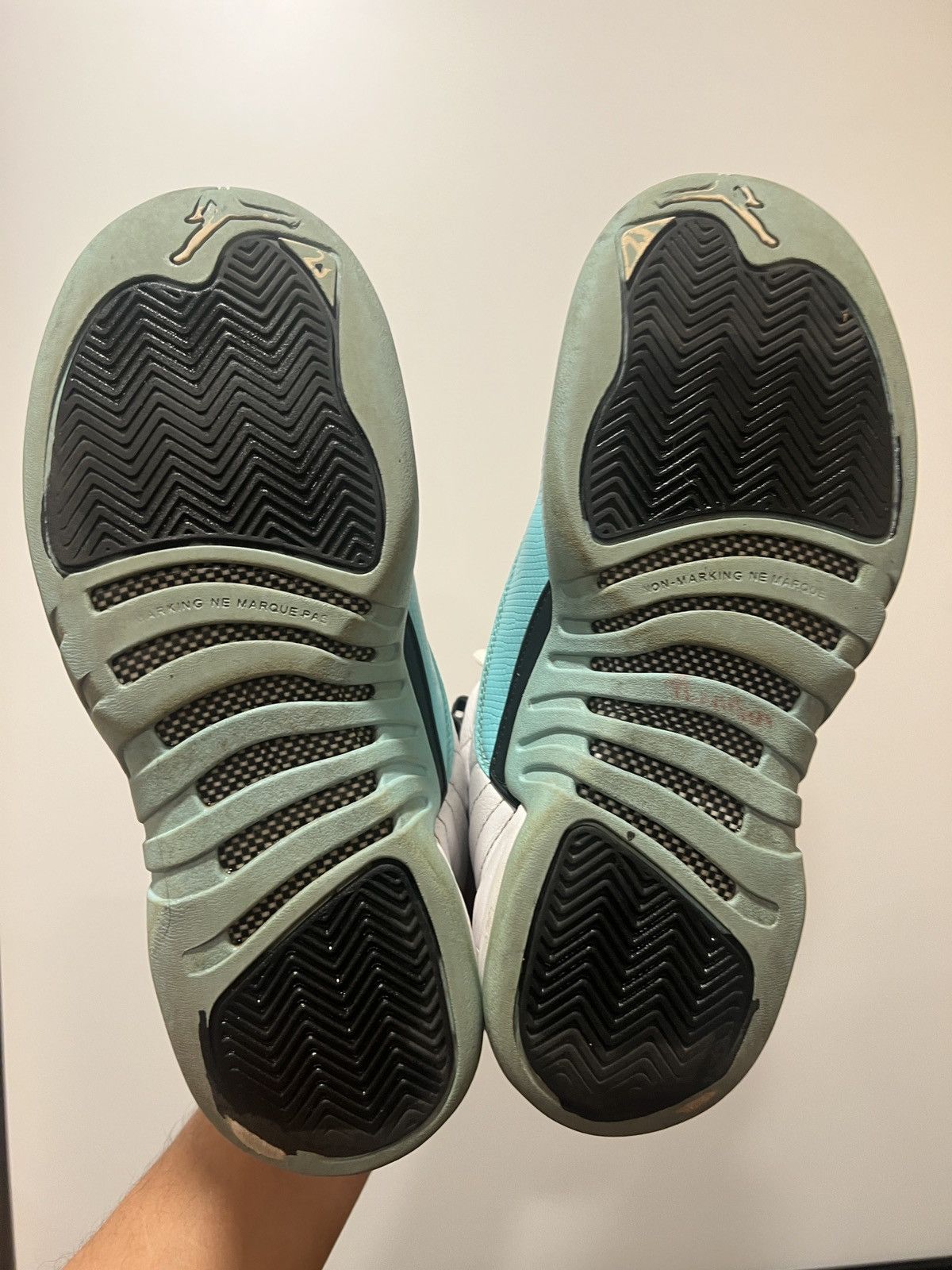 Jordan Brand SIZE 6.5 MEN - Jordan 12 Mid Light Aqua Size US 6.5 / EU 39-40 - 7 Thumbnail