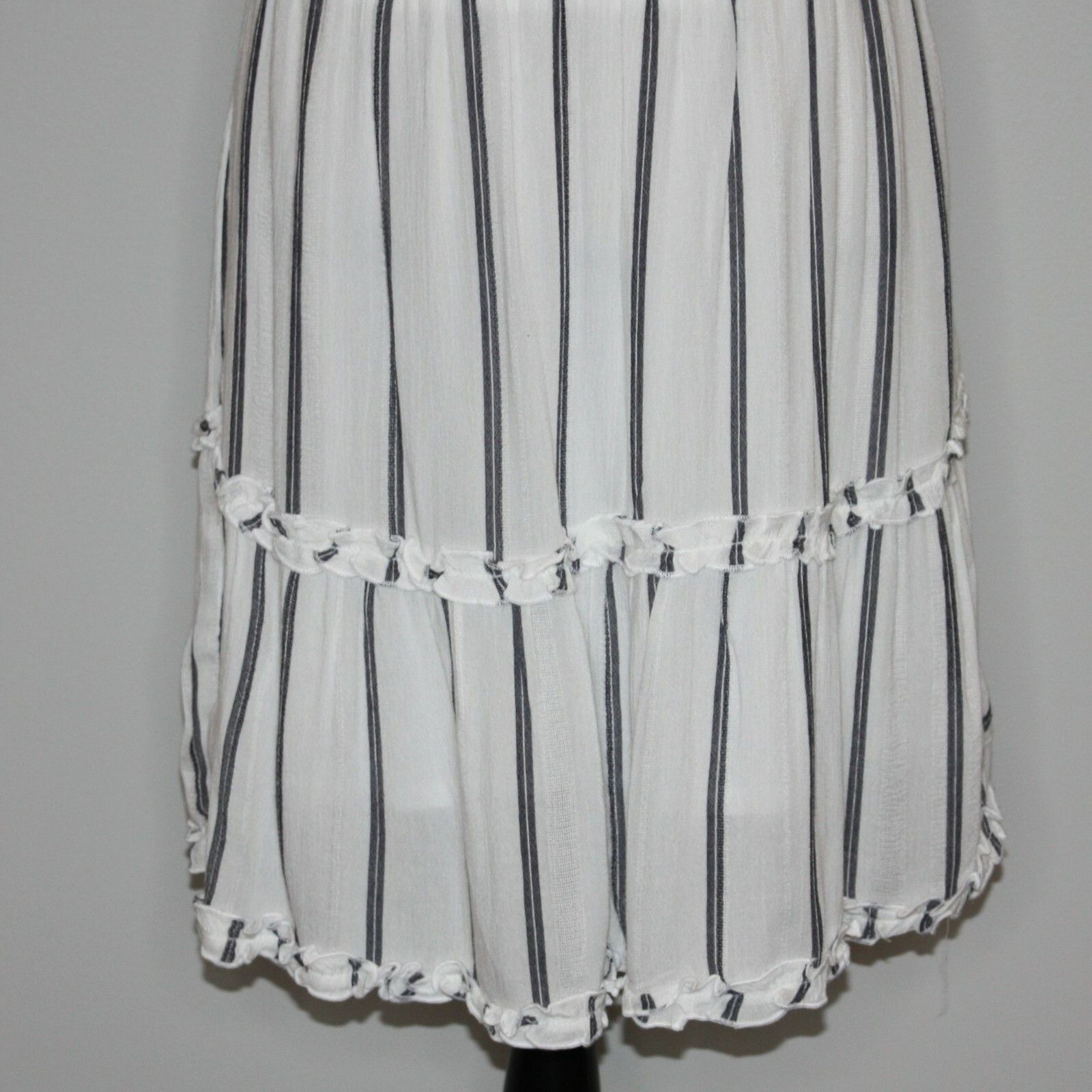 American Eagle Outfitters Striped Off the Shoulder Dress in size L NWT Size L / US 10 / IT 46 - 13 Thumbnail