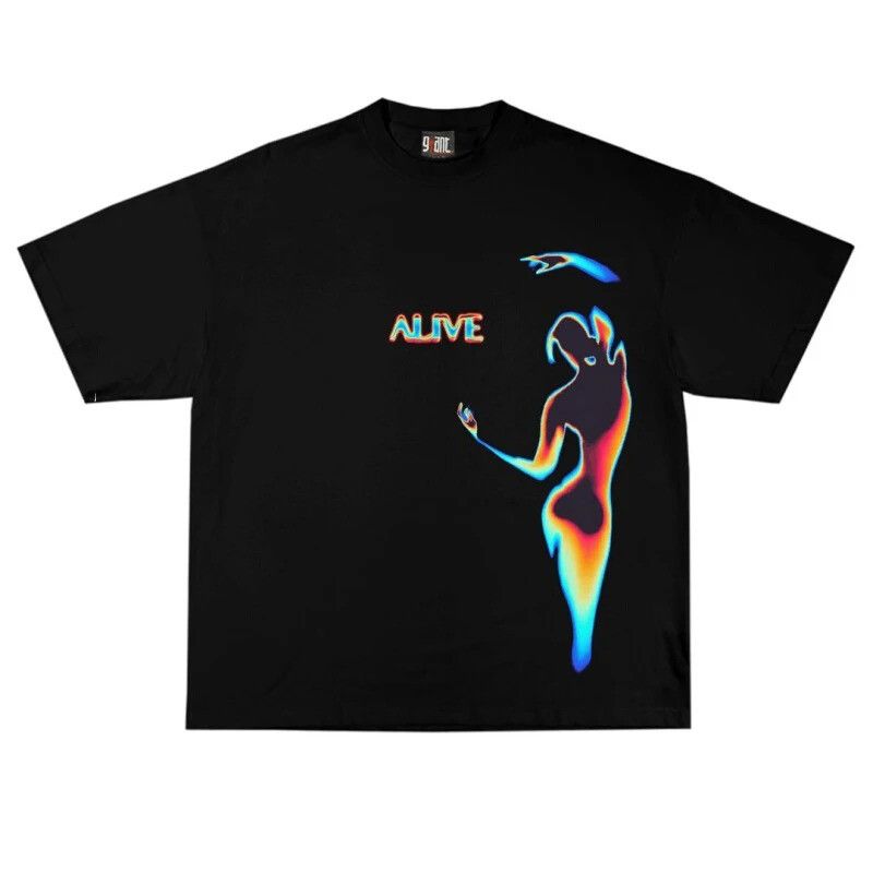 Other Minimal Black Graphic Tee Size US XL / EU 56 / 4 - 1 Thumbnail