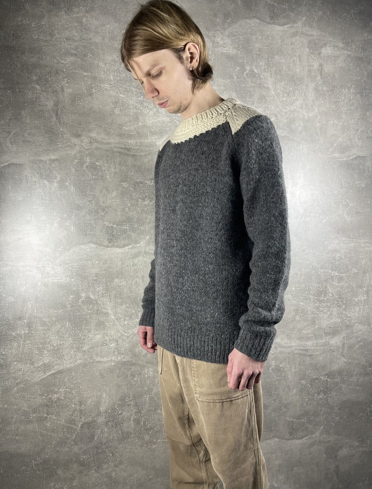Dries Van Noten Dries Van Noten Extra Fine Mohair Wool Sweater Size US L / EU 52-54 / 3 - 4 Thumbnail