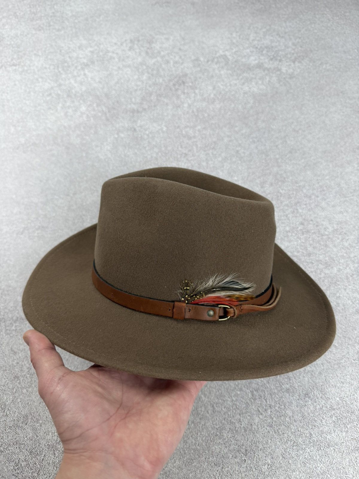 Vintage Vintage Koolah Merino Western Hat Made in USA Size S Size ONE SIZE - 4 Thumbnail
