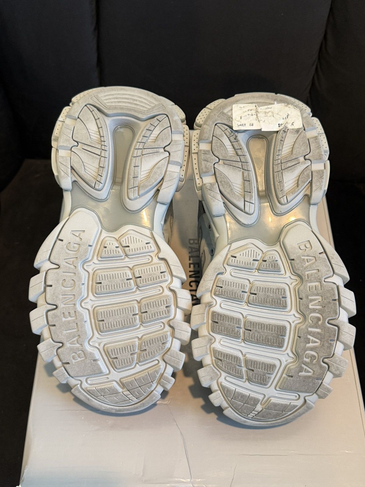 Balenciaga Balenciaga Track Sneakers – Light Gray Size US 6 / EU 39 - 2 Thumbnail
