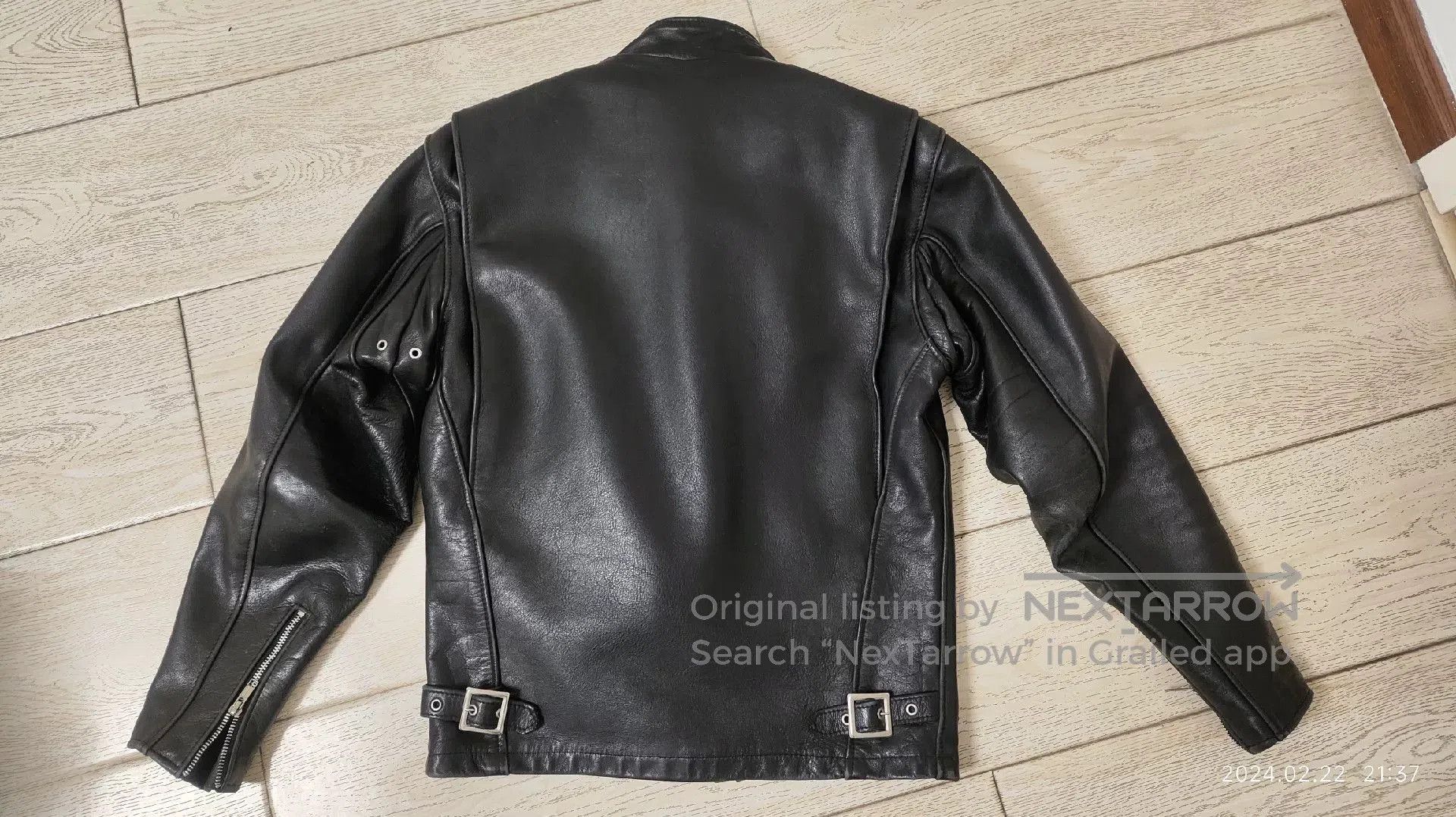 Schott Schott 641 Men's Leather Jacket. Size US M / EU 48-50 / 2 - 2 Thumbnail