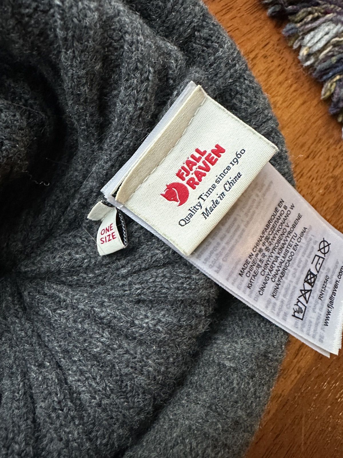 Fjallraven Byron wool knit beanie Size ONE SIZE - 4 Thumbnail