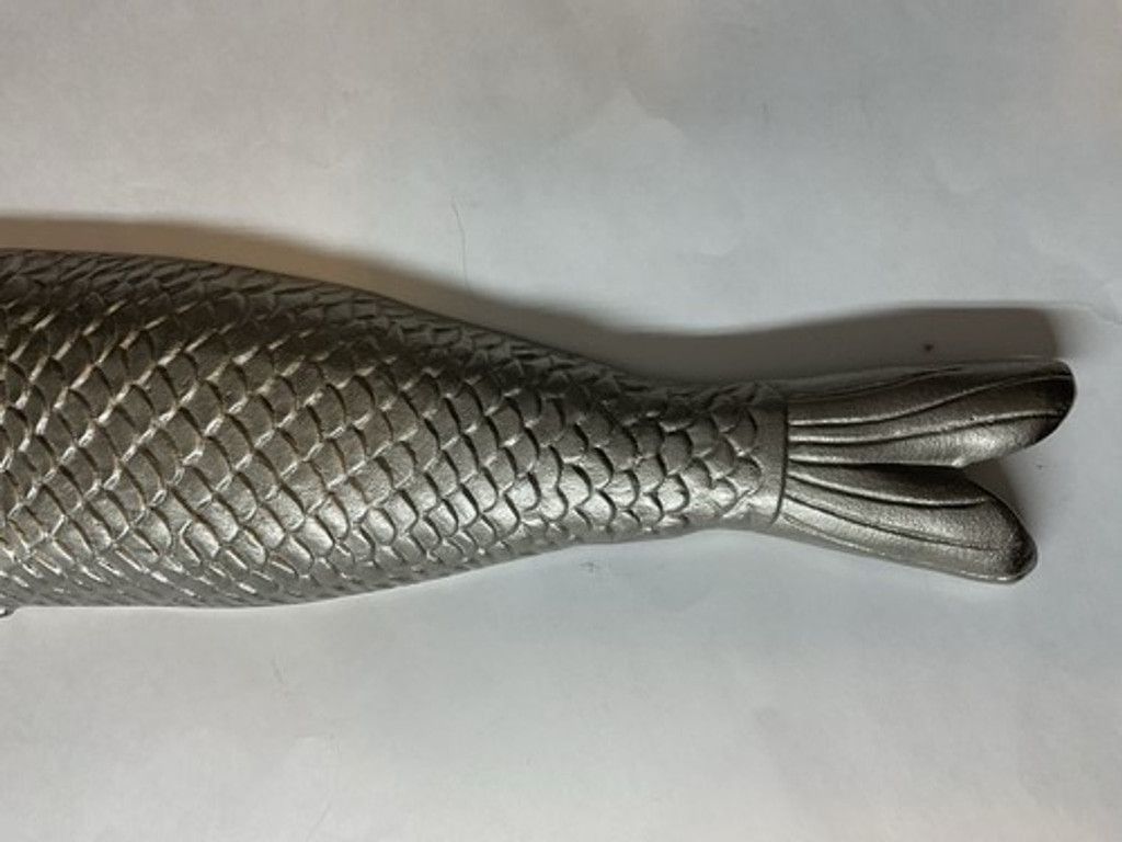 The Unbranded Brand Fish Cast Metal 5.75''x23.25 x1.25''/14.6cm x 59.1cm x 3.1cm Size ONE SIZE - 7 Thumbnail