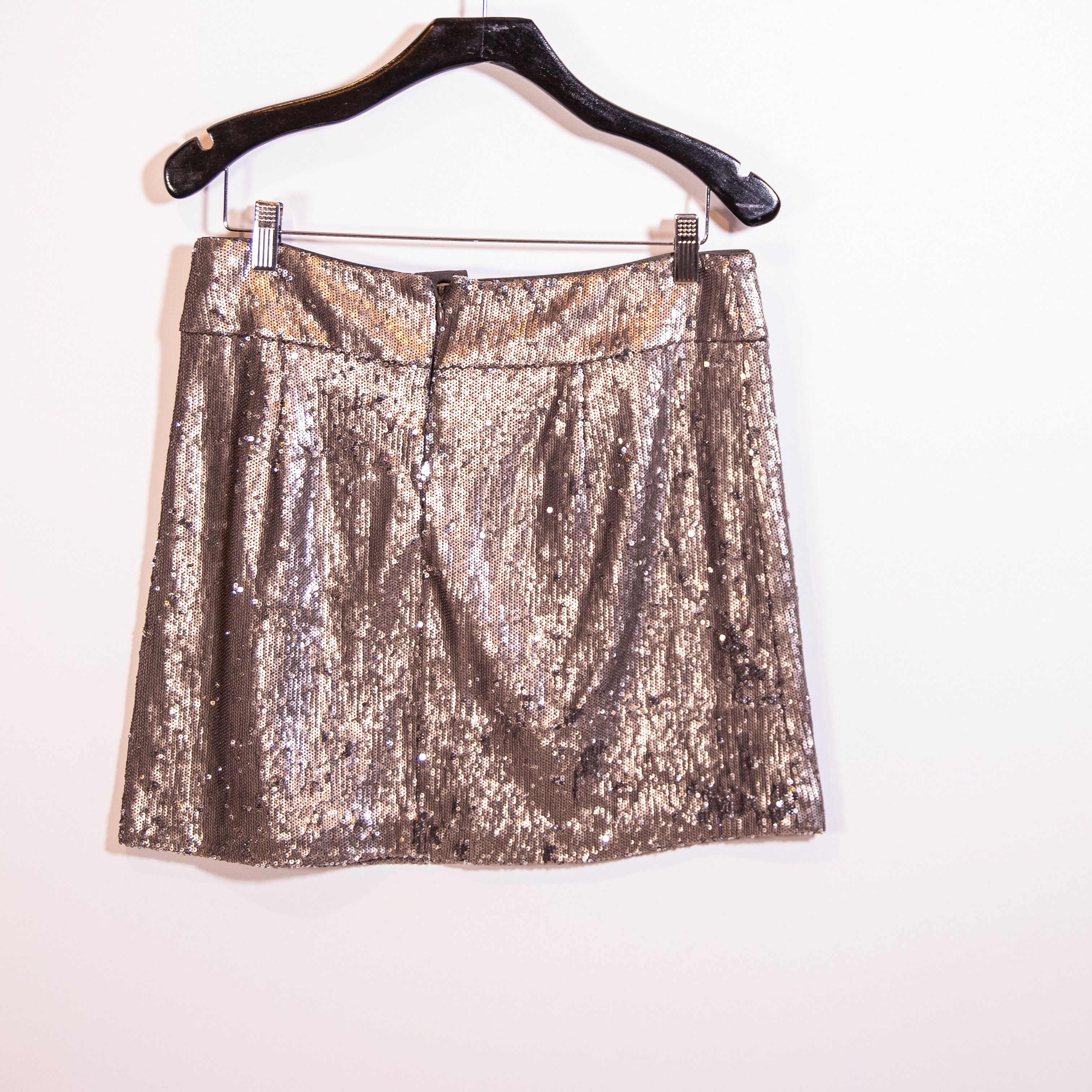 Halston Heritage Halston Heritage Silver Sequin Sparkle Size 30" / US 8 / IT 44 - 4 Thumbnail