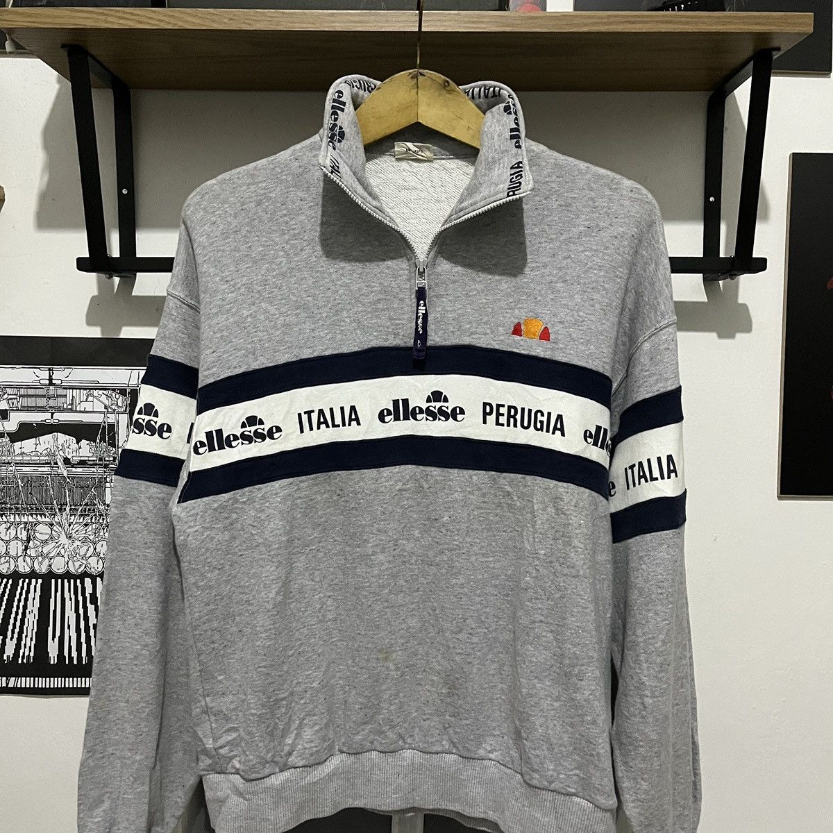 Ellesse × Vintage Ellesse vintage halfzip Size US M / EU 48-50 / 2 - 2 Thumbnail