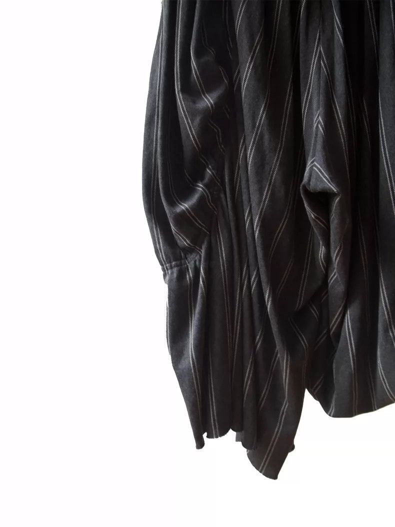 Y's Y's size 2 Striped drape pleated midi pants Size US 28 / EU 44 - 3 Thumbnail